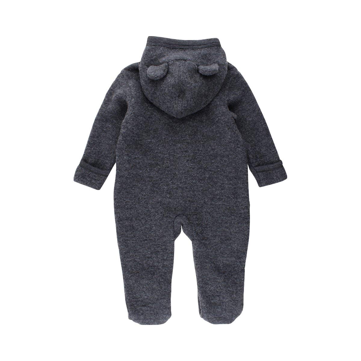 Fixoni Baby Overall Mit Füssen Abrigo de lana Unisex bebé