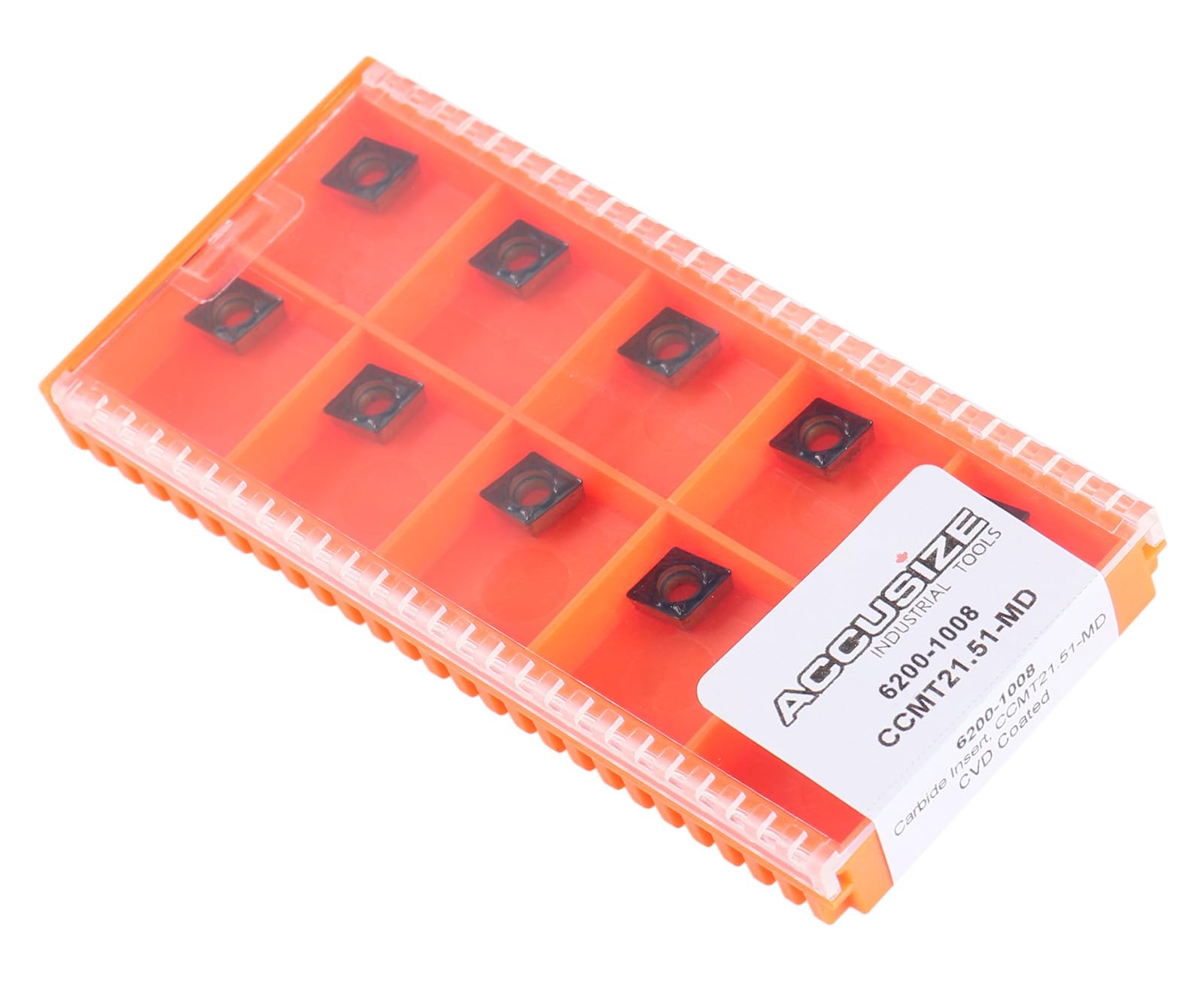 Inserts carbure CCMT21.51 de rechange boîte 10 pièces plaquette de tournage CVD
