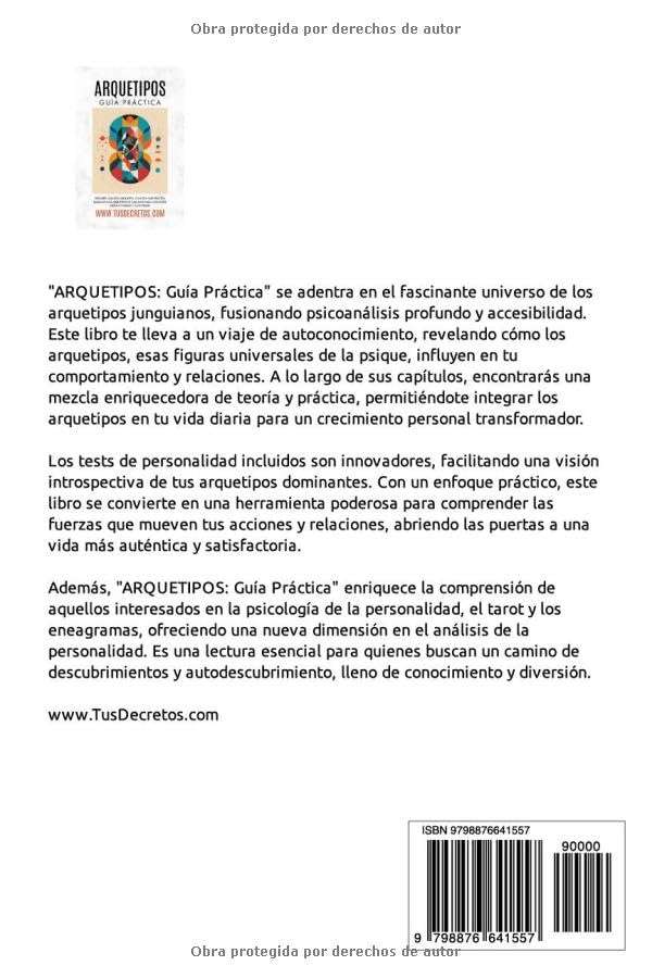 Miniatura 2 de ARQUETIPOS Guía Práctica Descubre Cuál Es Tu Arquetipo, Con Esta Guía Práctica Basada En Los Arquetipos De Carl Jung Para Conocerte Mejor A Ti Mismo