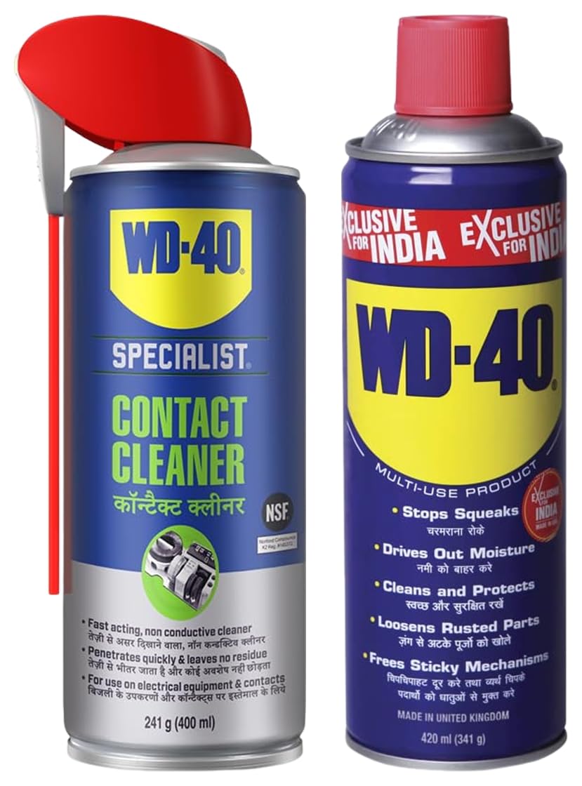 Specialist® All Purpose Contact Cleaner 400ml - Drive Out Dirt, Dust, Oil, Flux Residue, and M