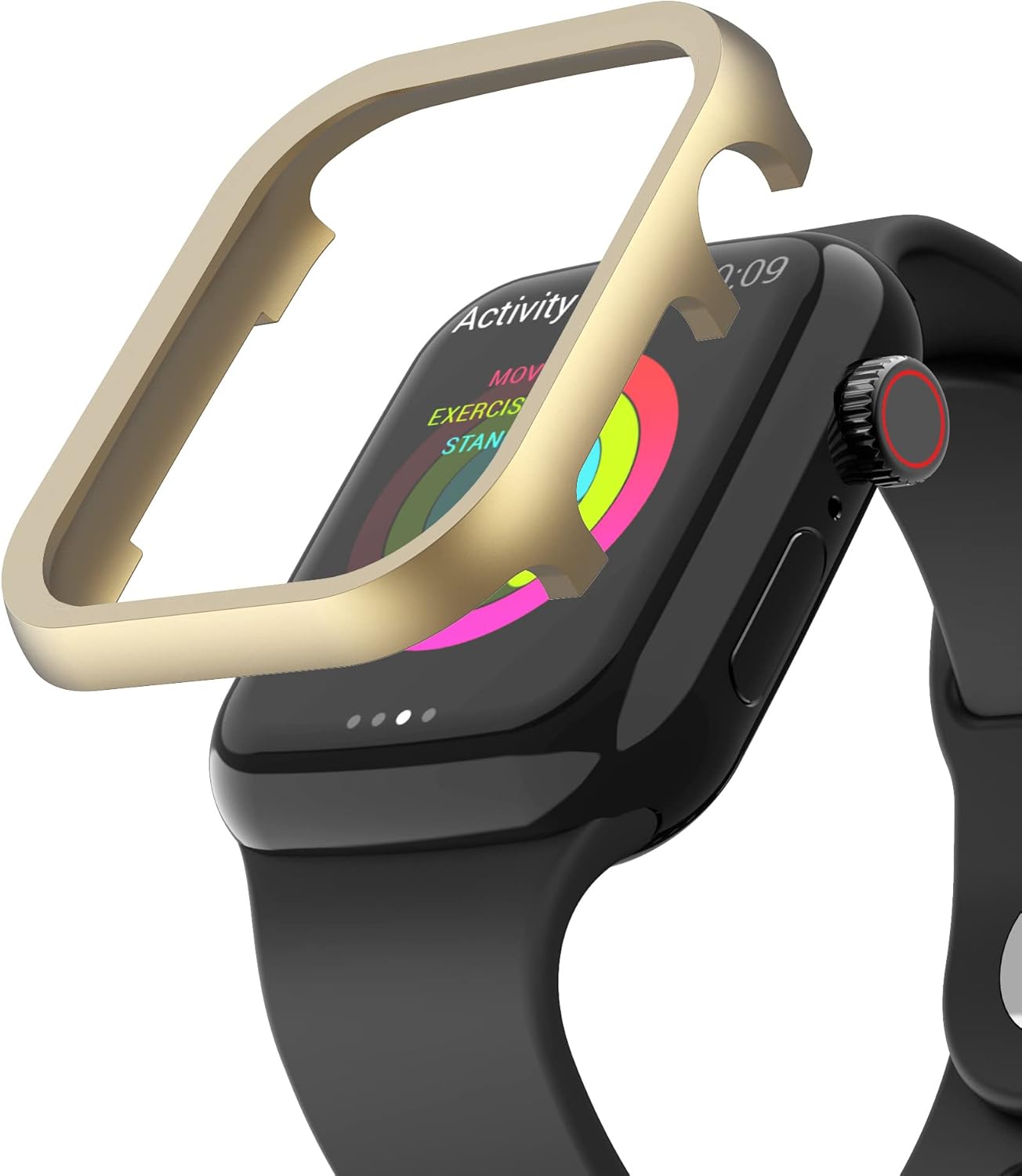 Metal Case Compatible with Apple Watch 38mm 42mm 40mm 44mm 41mm 45mm 49mm, Women Men Aluminium Full Coverage Bumper Protective Frame Cover Compatible with iWatch Ultra 2 1 Series 9 8 7 6 5 4 3 2 1 SE - Image 2