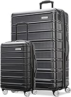 Vista 40 de Samsonite Omni 2 - Equipaje rígido extensible con ruedas giratorias, Plateado (Arctic Silver)