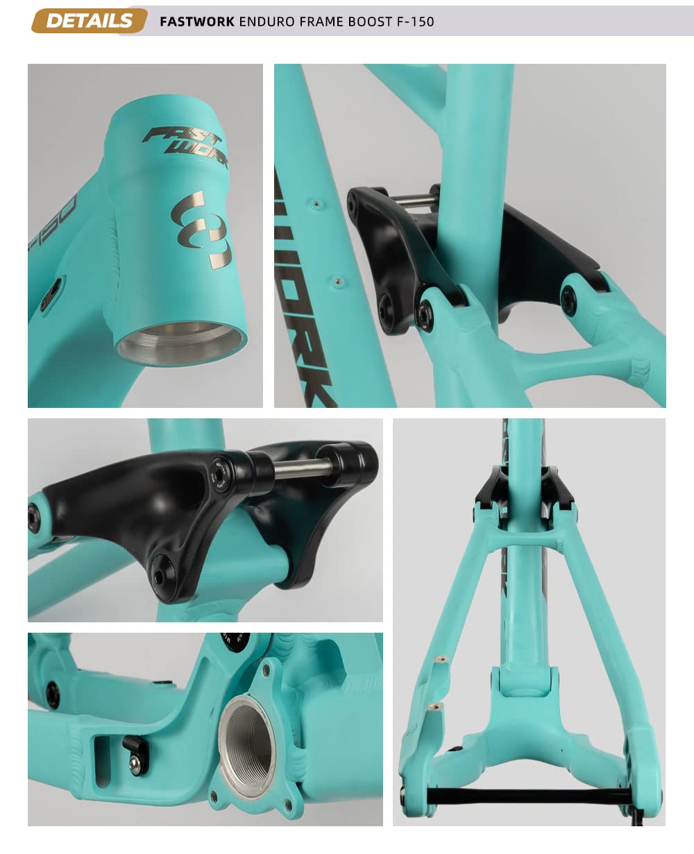 Cadre VTT Suspension Complète 27.5'' - HIMALO - Boost 148x12mm - Alliage - Taille 19