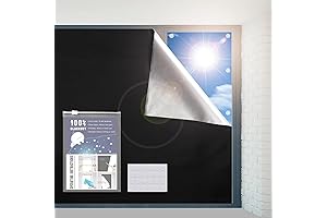 BLACKOUT REMOVABLE WINDOW COVER FOR BEDROOM