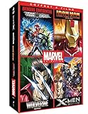  Marvel Animés - Coffret : Iron Man + Wolverine + X-Men + Avengers Confidential [Francia] [DVD]