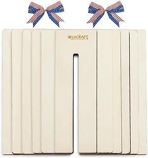 OLYCRAFT 6Pcs 6 Sizes Wood Bow Maker Templates Bowknot DIY Craft Tool Bow Making Tools Natural Wooden Craft Bow Makers for Ribbon Bow Making Hair Bows Gift Bows DIY Crafts