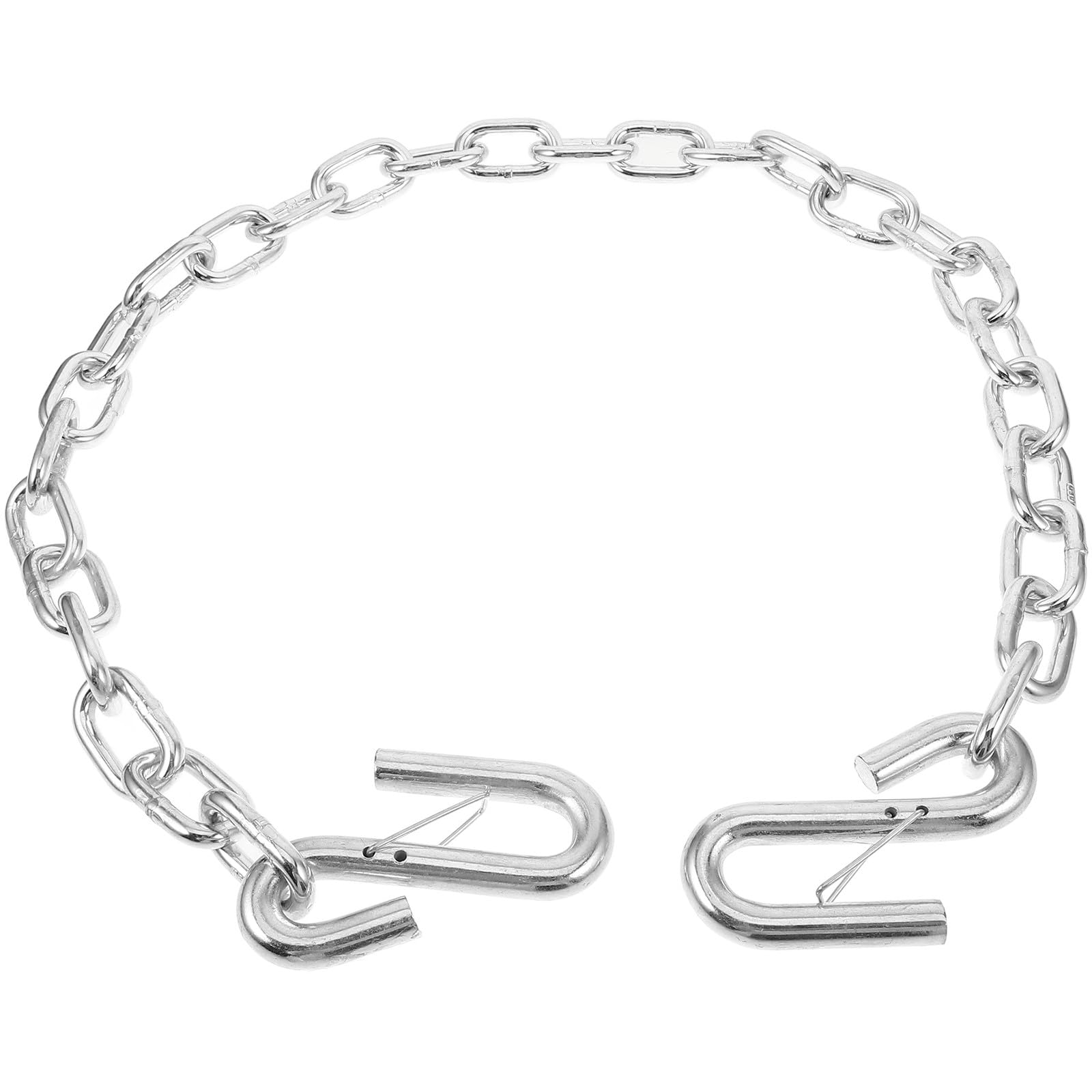 GALPADA Cadena de Remolque Ganchos, Enlace de Cadena de Seguridad para Remolques y Coches, Soporte hasta 3500 LB, para Barco y Vehículos Recreativos