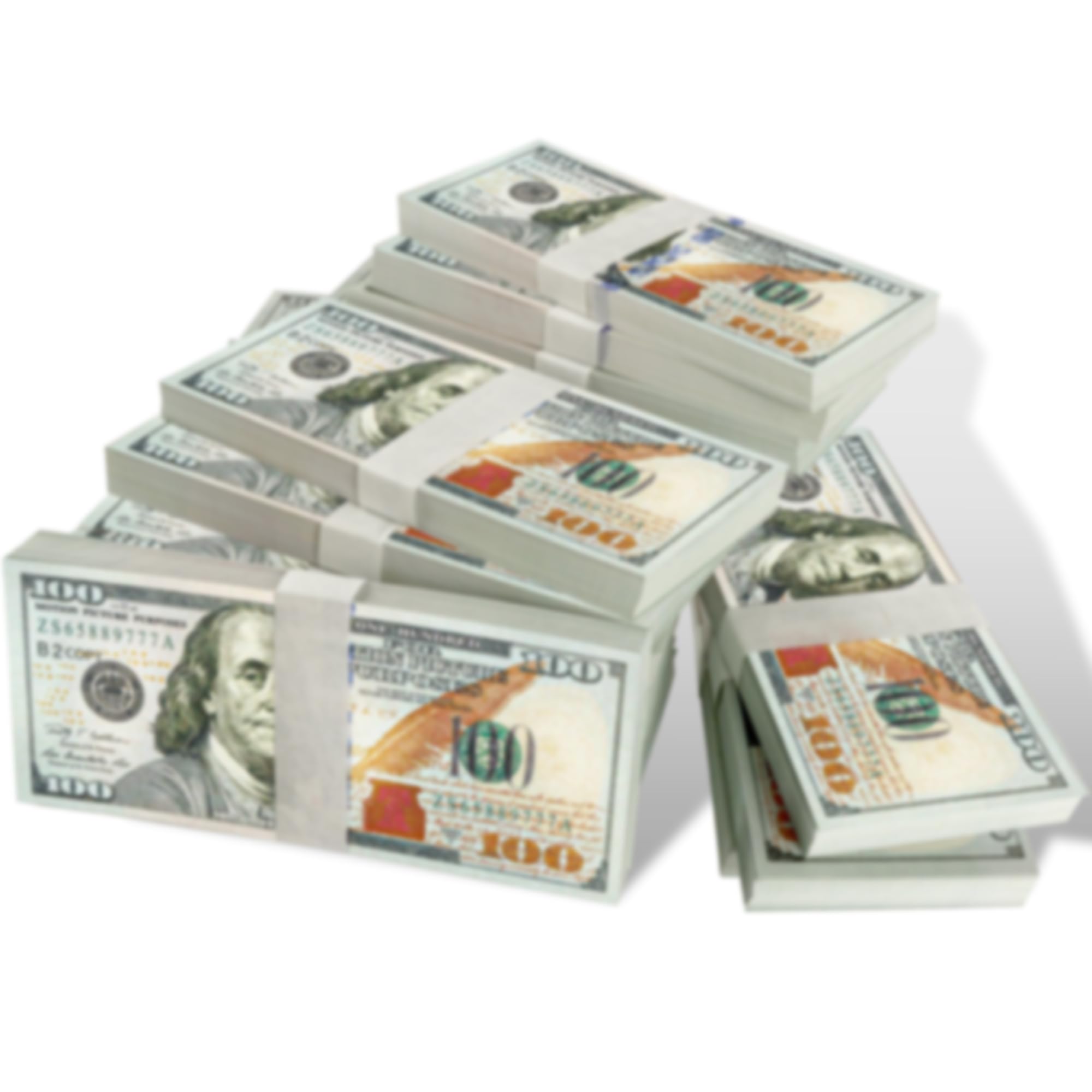 300Pcs Copy Props 100 Dollar Bills Realistic,for Movie,Videos, Prank,Birthday Parties,Number Learning Education Toys