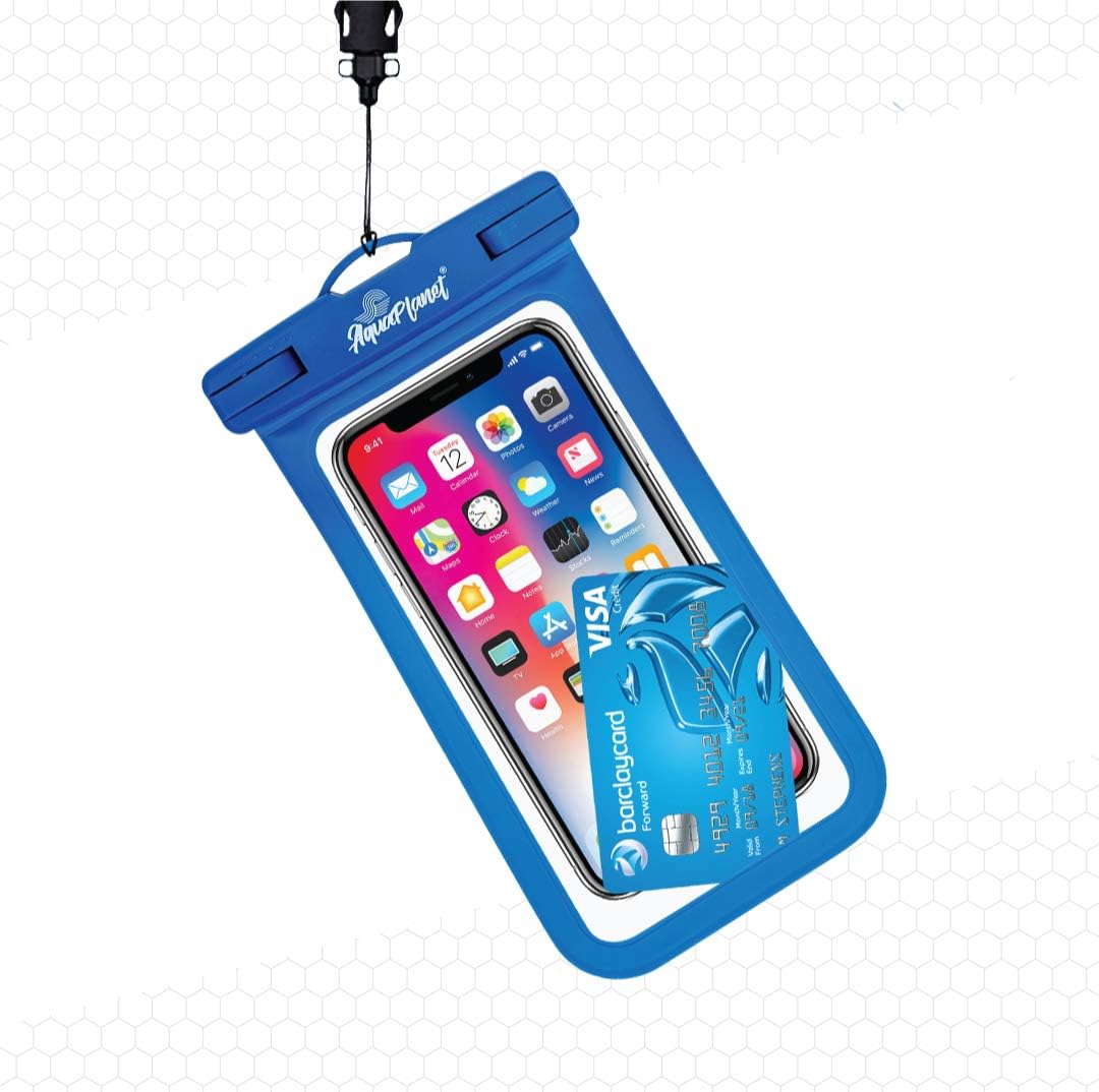 AQUAPLANETUniversal Waterproof Phone Case fits most phones up to 7.2" High