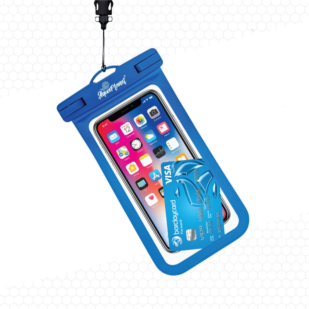 AQUAPLANETUniversal Waterproof Phone Case fits most phones up to 7.2" High