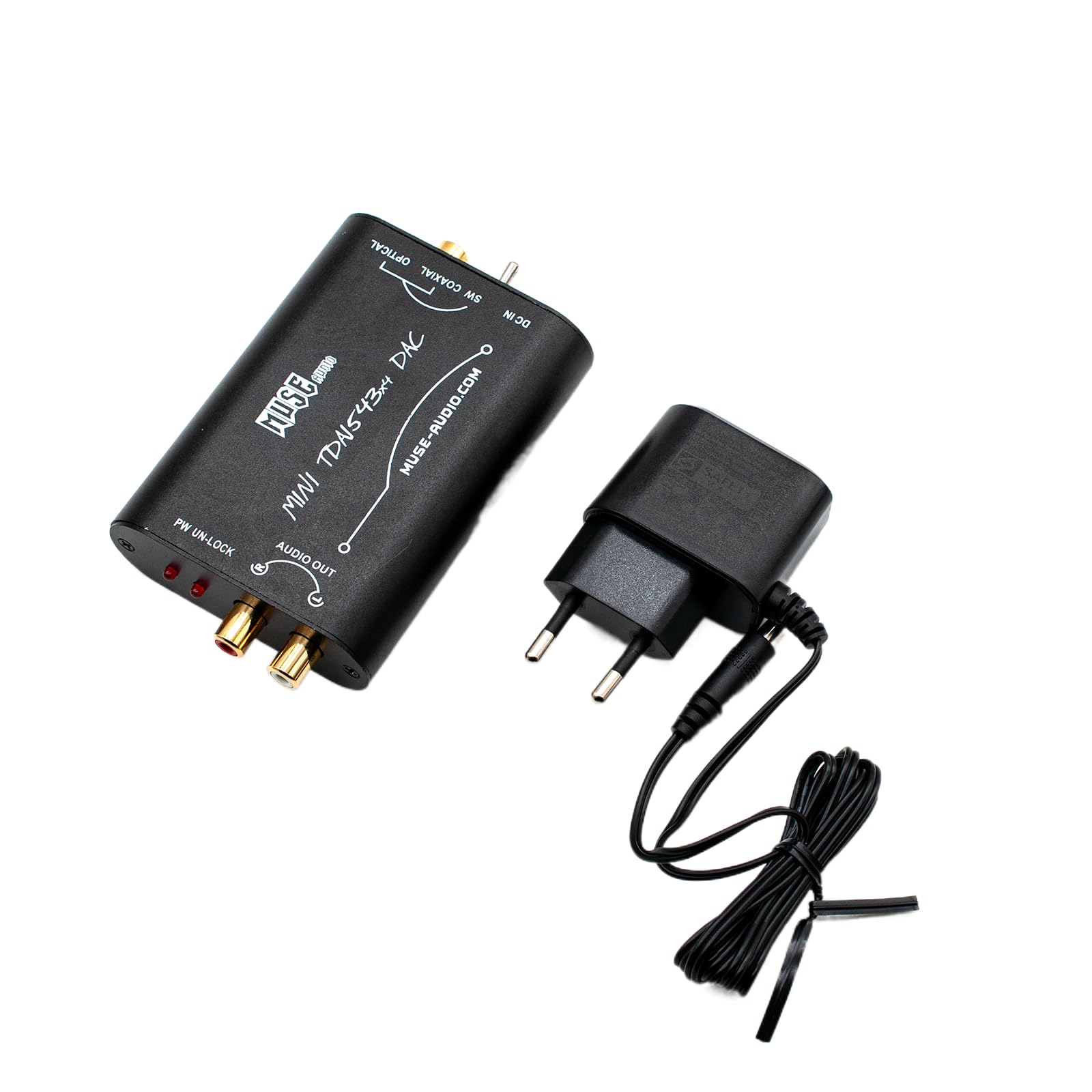 TDA1543 x4 DIR9001 SPDIF NOS DAC audio decoder per amplificatori circuiti stampati