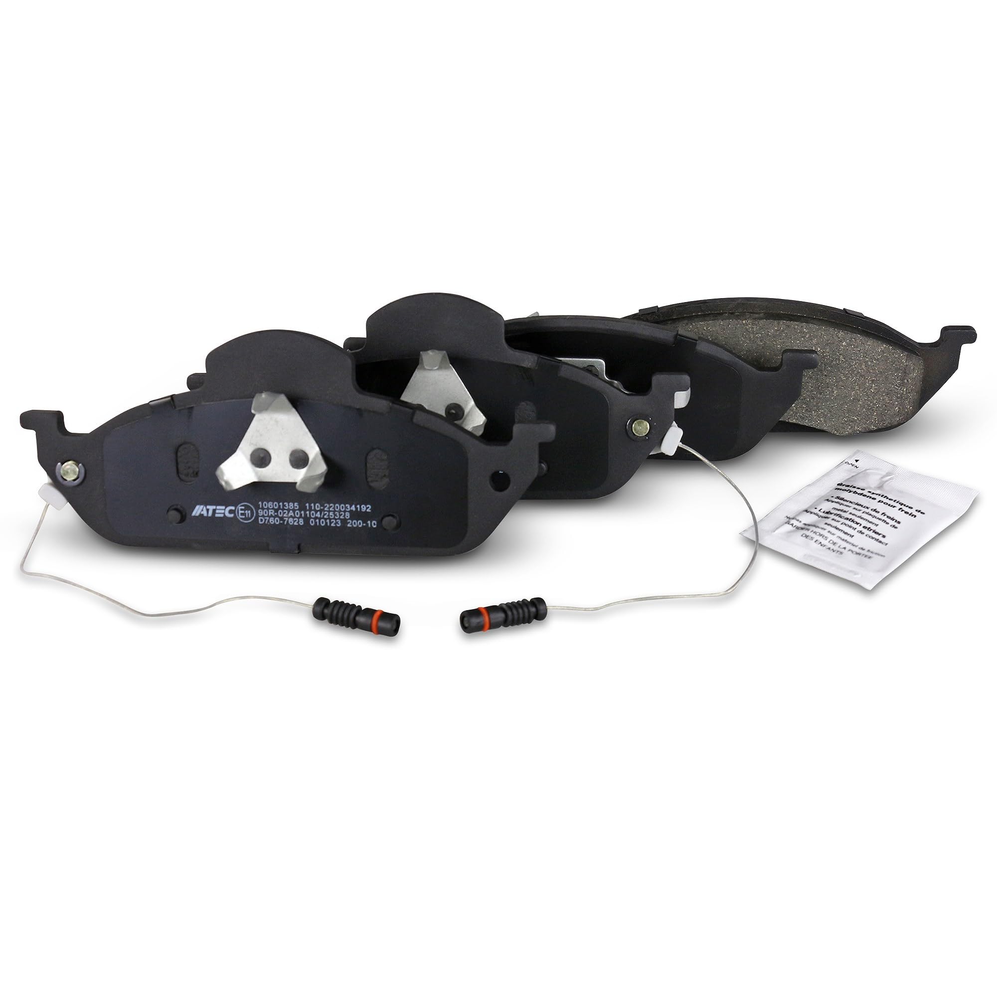 BESTPRICE Juego de frenos eje delantero incl. discos de freno ventilados Ø 303 mm + pastillas de freno delanteras + contacto de desgaste, compatible con MERCEDES Clase M (W163)
