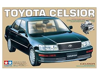 1/24 タミヤ　セルシオ　カスタム　ジオラマ クリアケース付　旧車 Amazon | タミヤ 1/24 スポーツカーシリーズ No.96 トヨタ