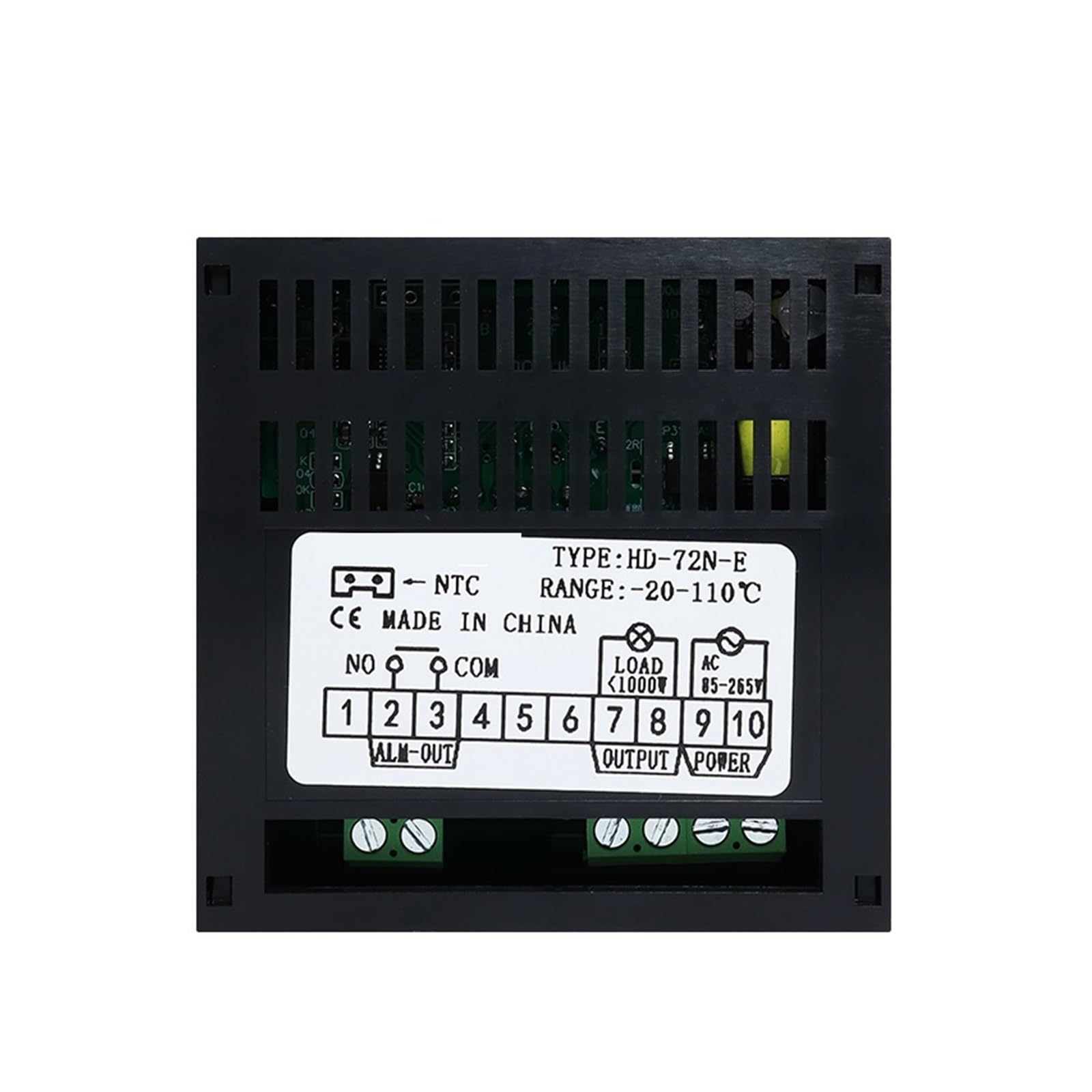 VaneAims Pid Temperature Controller HD702 Termostato di controllo digitale Termoregolatore 85-265vac con sensore NTC(No alarm with 1m NTC)