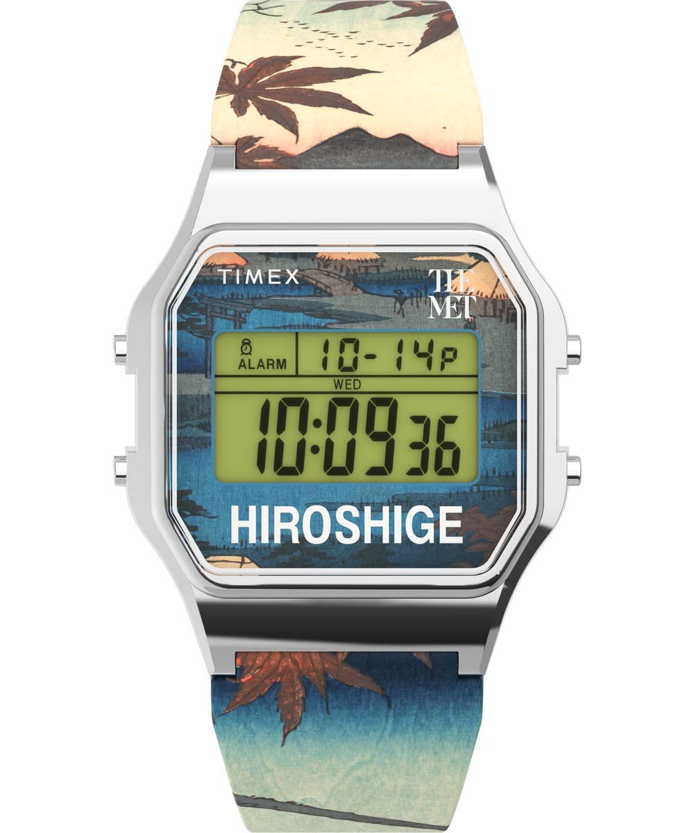 Timex Unisex Digital Quartz Watch with a Plastic Strap