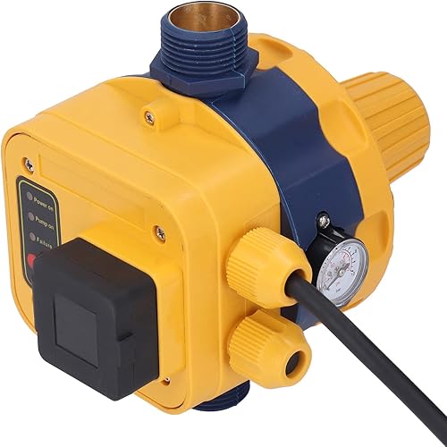 Miniatura 9 de Interruptor de presión de bomba de agua G1in Controlador de presión automático impermeable IP65 Protección 10A (enchufe de EE. UU. 110V-120V 0.75kw)