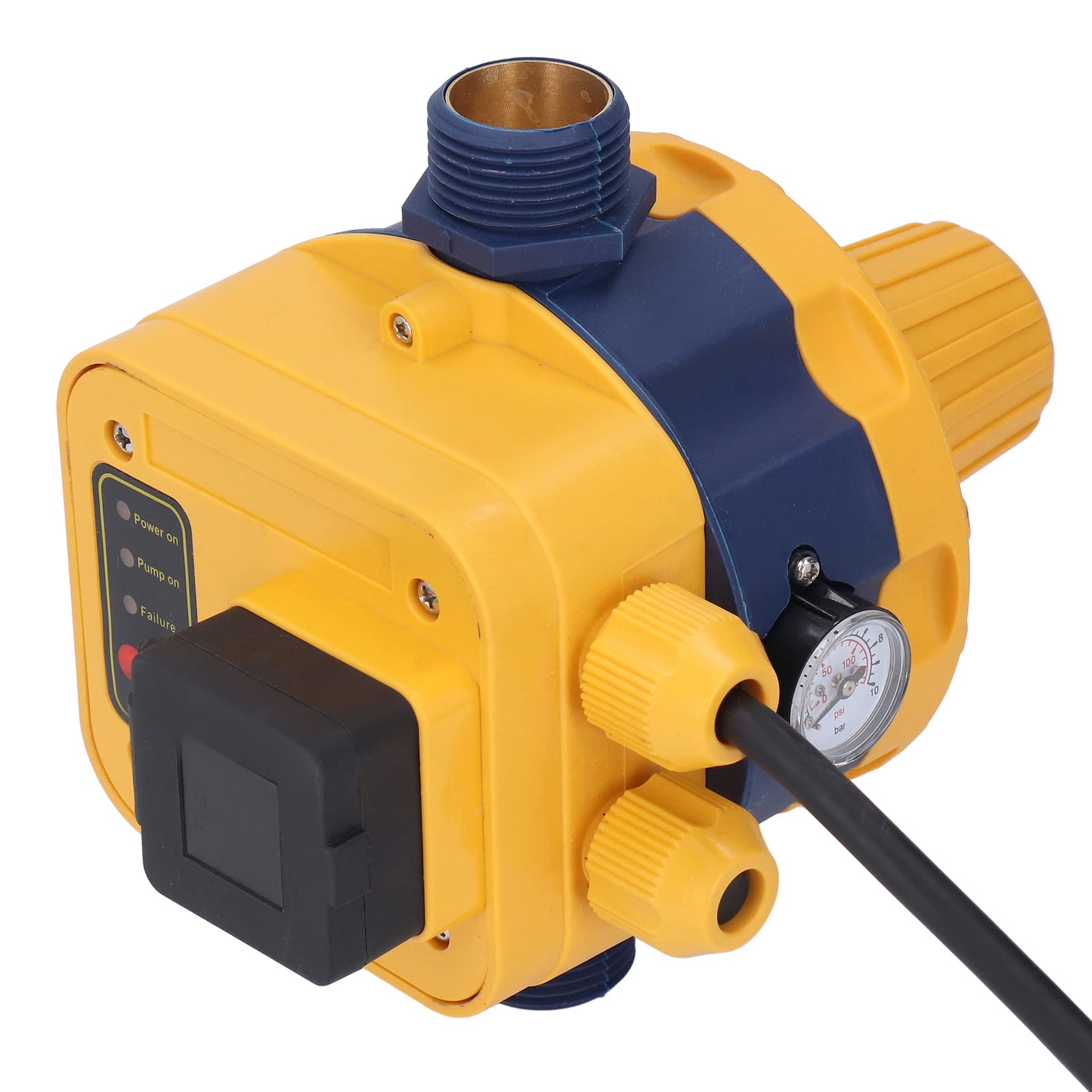Regolatore automatico di pressione della pompa con pressione di avvio da 1,5-3,0 bar e classe IP65, un interruttore di controllo della pompa dell'acqua G1in per sistemi