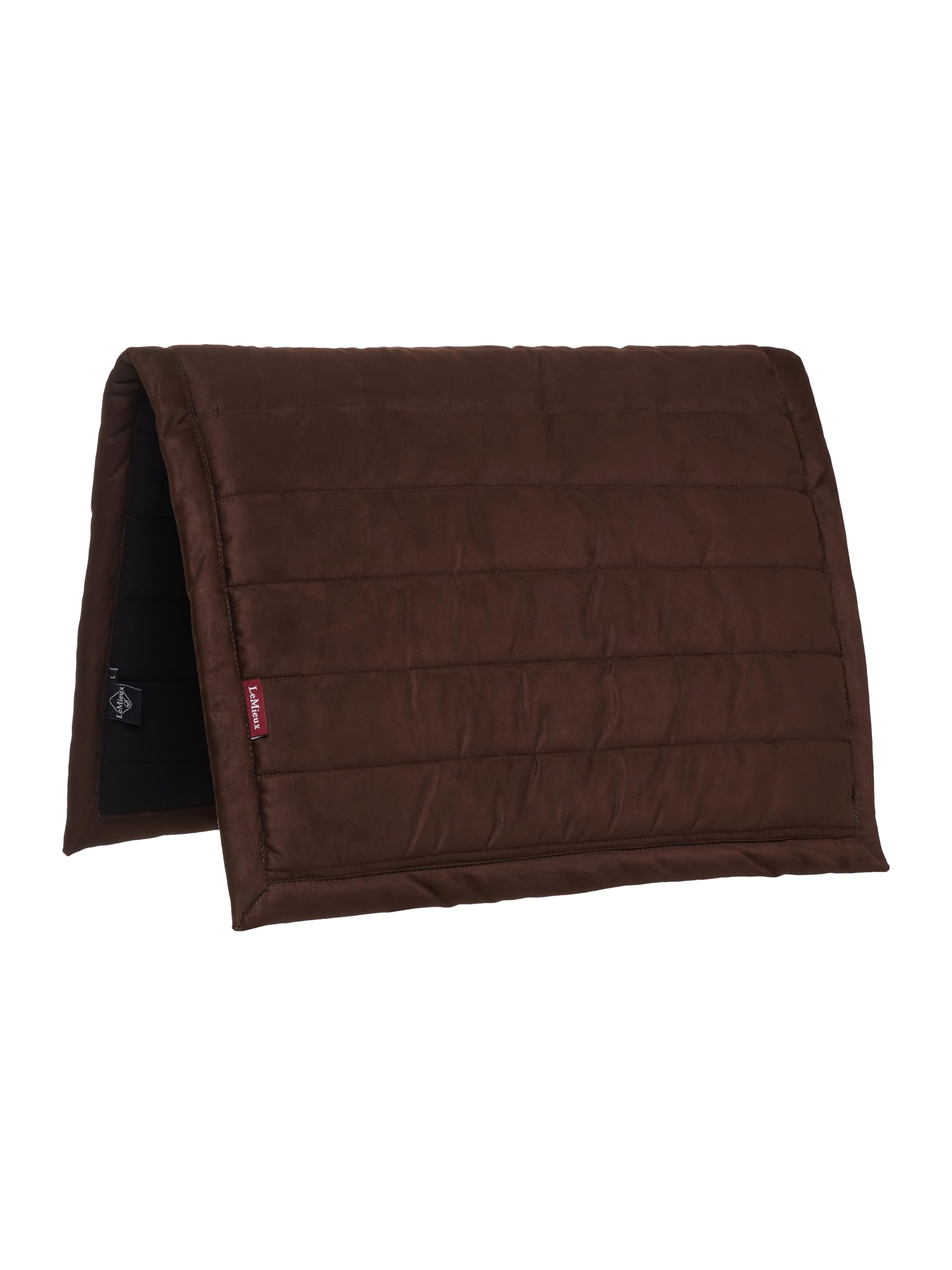 LeMieux Pillow Pad - Equestrian Saddle Pad - Breathable & Sweat Wicking - Brown - Large
