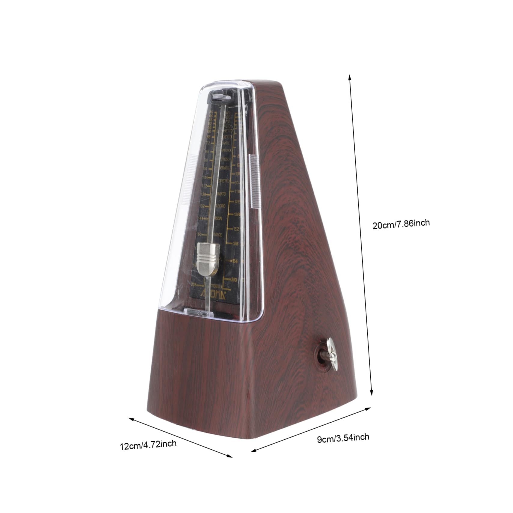 Wakauto Piano Metronome Mechanical Practice Metronome Speaker Digital for Guitar Musical Instrument Supply
