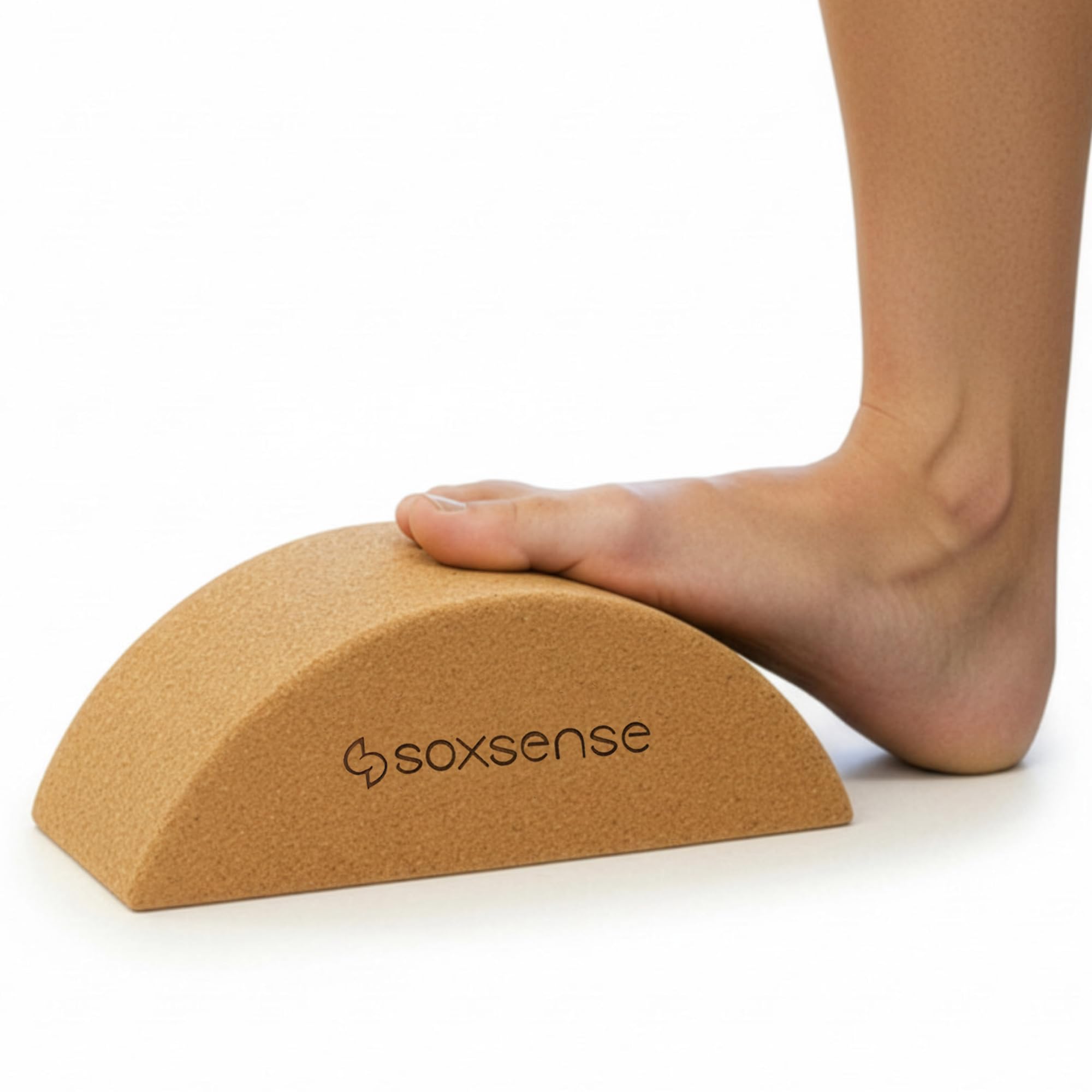 Half Moon Cork Yoga Block