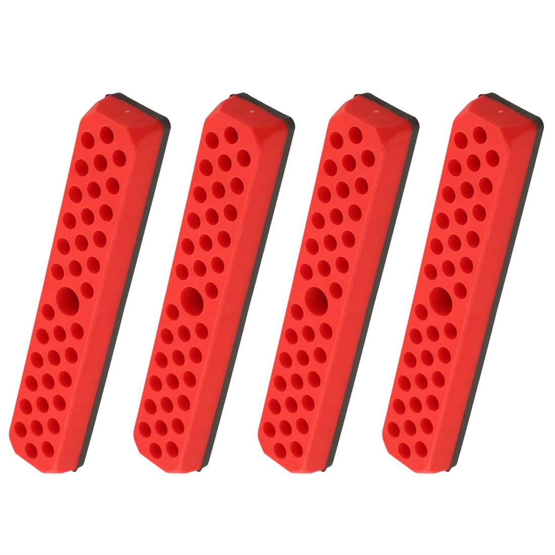 Jnchdghwa As Shown Magnetic Hex Bit Holder For 1/4Inch Screwdriver Bits 37 Hole Magnetic Hex Bit Holder Organizer Toolbox Workbench Bits Base