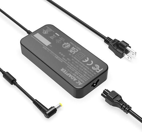 Cargador rápido de 135 W apto para portátiles Acer-Nitro 5 para juegos Acer-Nitro 5 AN515-54 515-55 515-53 517-51 515-57 515-56 515-52 515-44 515-45 disponible en Yaxa Guatemala