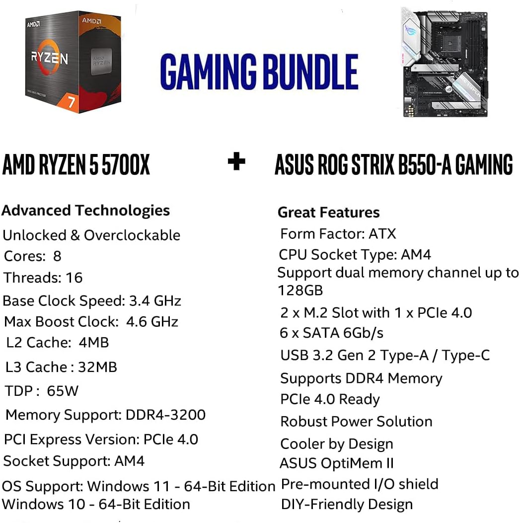 Inland - Brandclub - INLAND Micro Center AMD RYZEN 7 5700X CPU