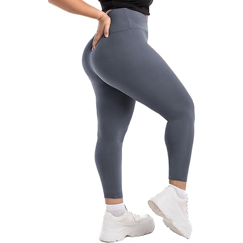 Walifrey High Waist Plus Size Leggings for Women, Buttery Soft Plus Size Leggings