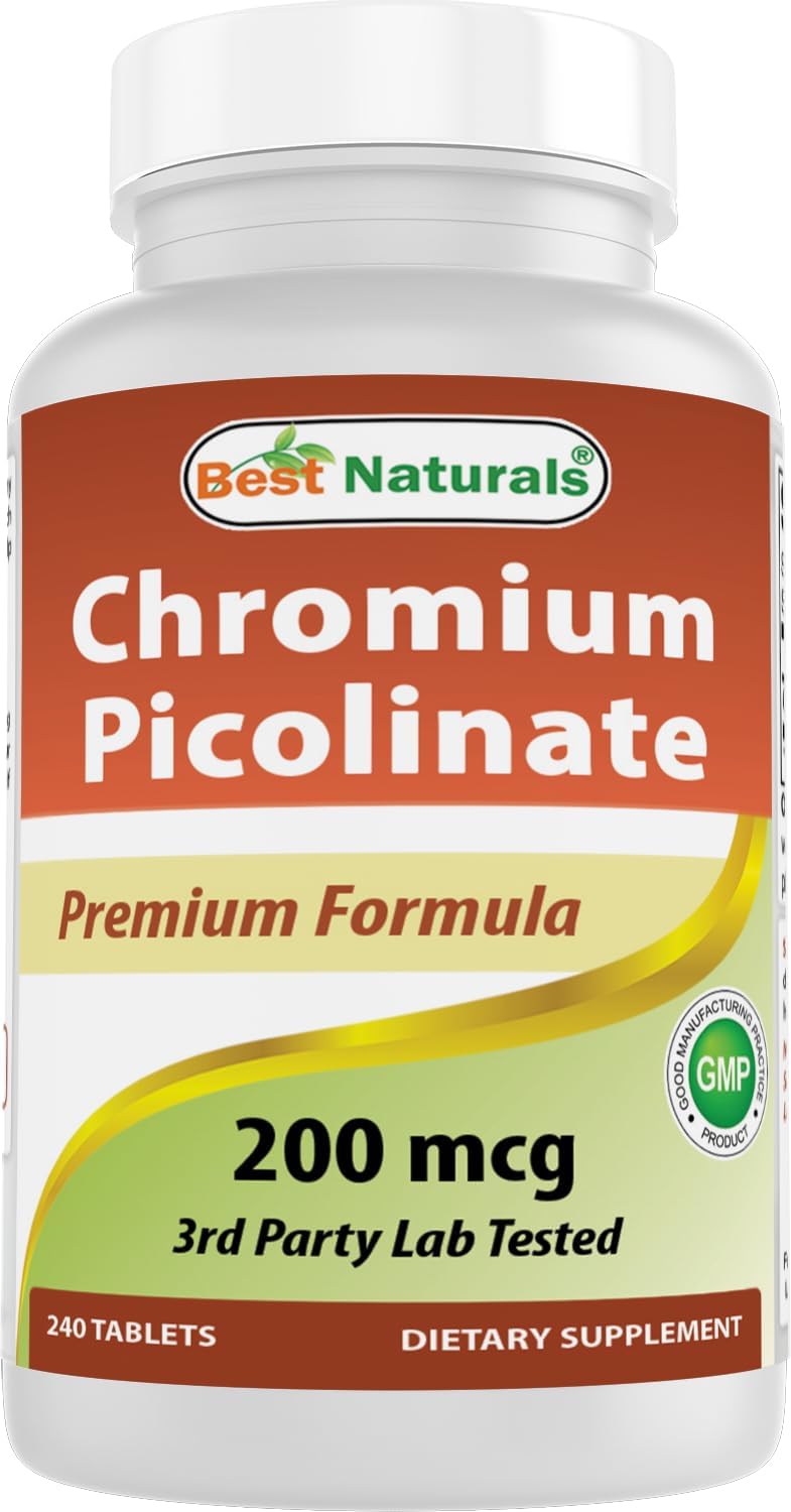 Chromium Picolinate Tablet, 200 mcg, 240Count
