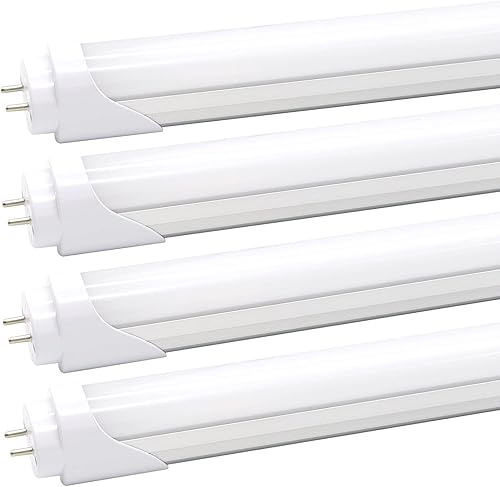 Tubo de luz LED T8 T10 T12 de 2 pies, repuesto LED de 8 W para bombilla fluorescente de 24 pulgadas, equivalente a 20 W, 1120 lm, 5000 K luz blanca