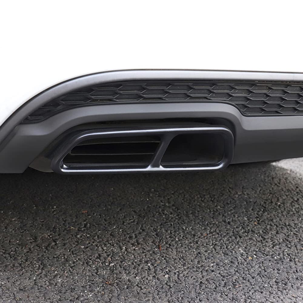 Copertura Per Tubo Di Scarico Auto Tubo Coda Gola Trim Per A6 A7 C7 2016-2018 Cornice Decorativa Per Tubo Di Scappamento Acciaio Inossidabile Styling Accessori Esterni