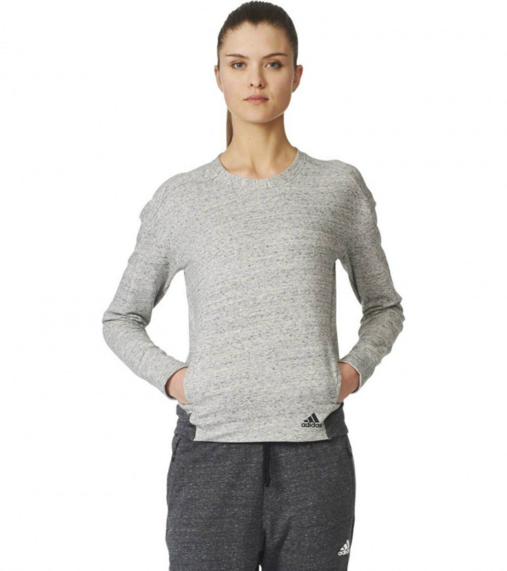 adidas Bluza Kobiety Cotton Fleece Sweatshirt Damen