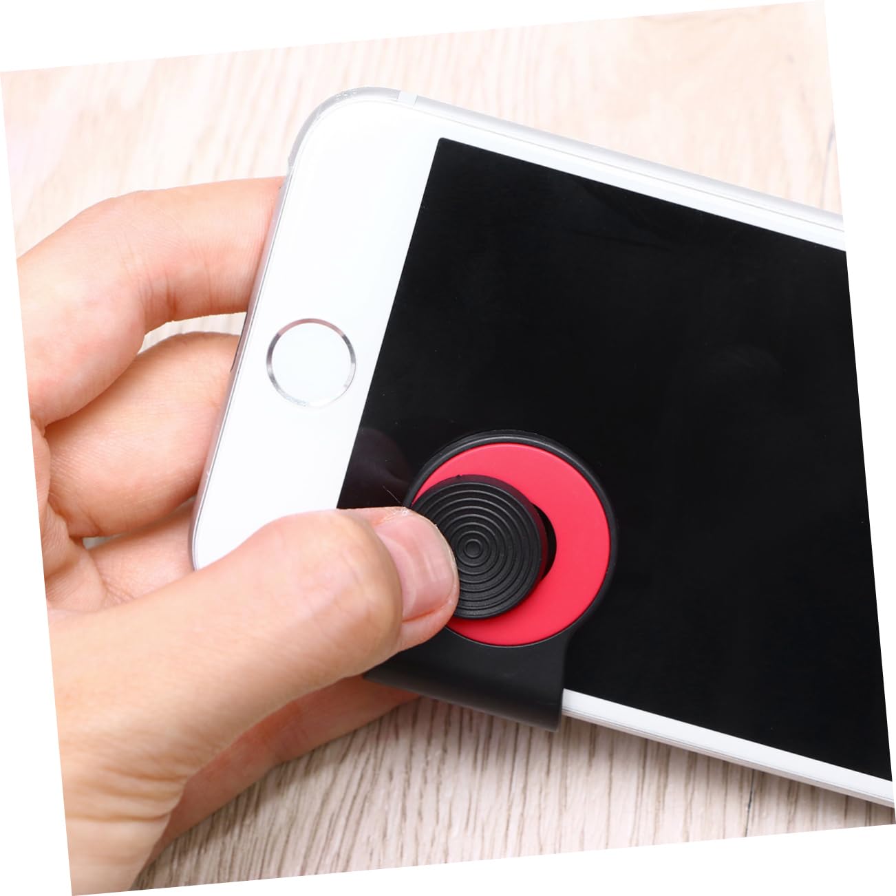 TINEASUR 2pcs Mobile Game Controller Mini Physical Sticks for Ios Tablets No Batteries Required Random