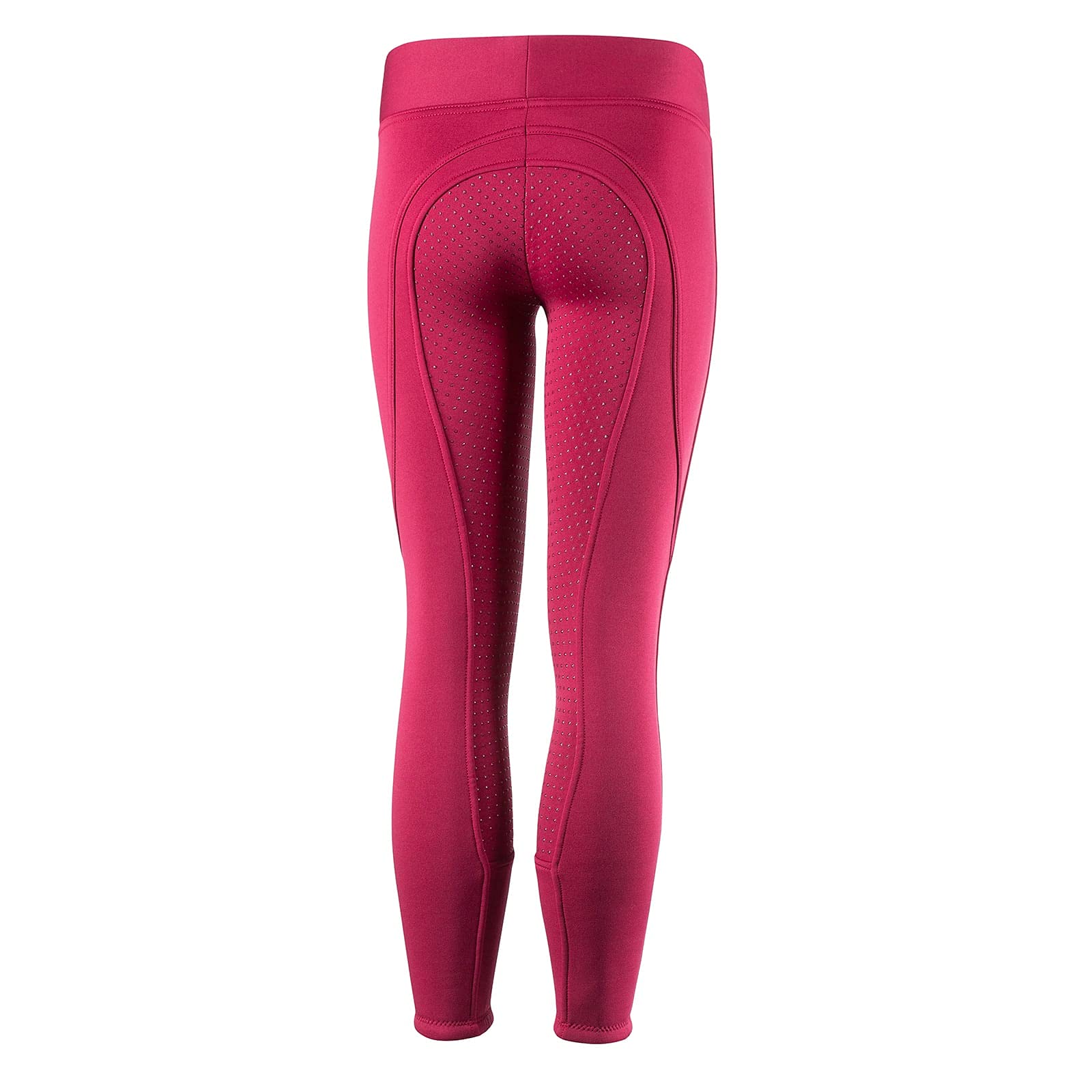 Ensemble Équitation Horze Fille 11-12 Ans Collant Rose Compression Haut Noir