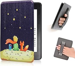 Funda para 6" Kindle (11.ª Generación - 2022) - PU de Primera Calidad Estuche con Correa de Mano y Automática Reposo/Activación Función(Modelo: C2V2L3)