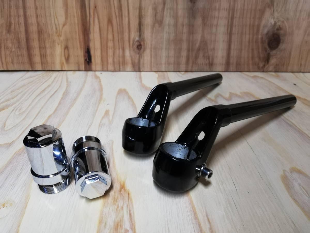 Amazon | CBX純正タイプ ハンドル 黒+延長キット/車種別取付