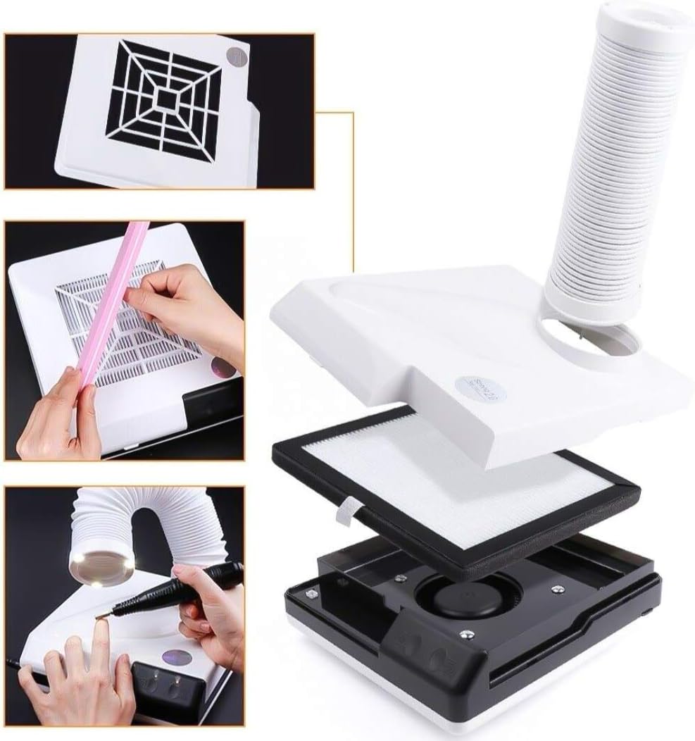 Desktop Vacuum Cleaner Dust Collector Extract Mobile Suction