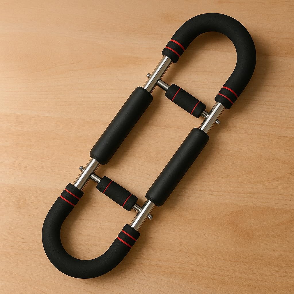 Twister Arm Trainer Adjustable Forearm Triceps Chest Exerciser Portable Detachable Spring Resistance Gear for Muscle Expansion Home Fitness Strength Training for Men