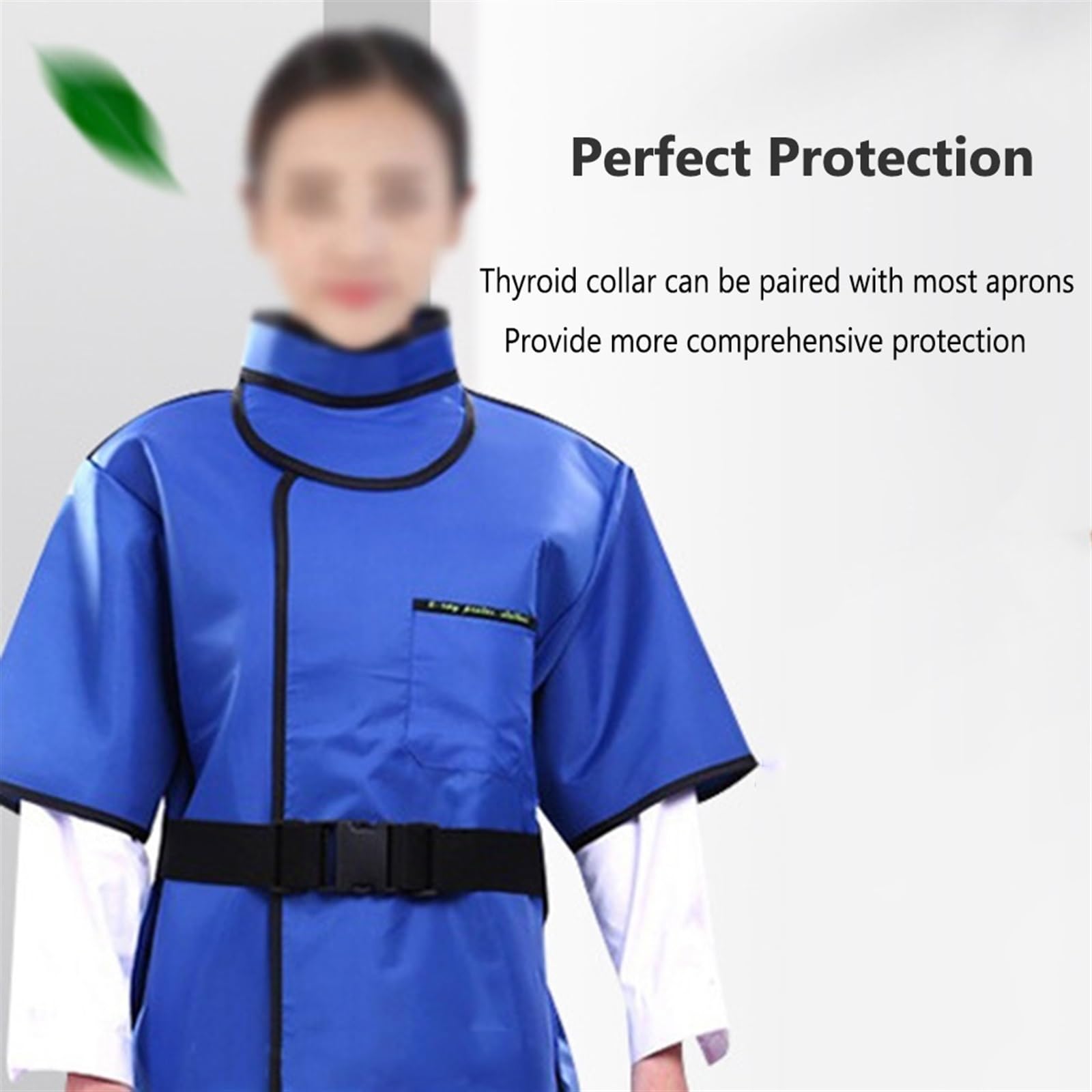 Tablier en Plomb Collier de protection thyroïdienne contre les rayons X, protection contre les radiations légère, collier de protection contre les rayons X, collier de plomb thyroïdien, protège-cou (