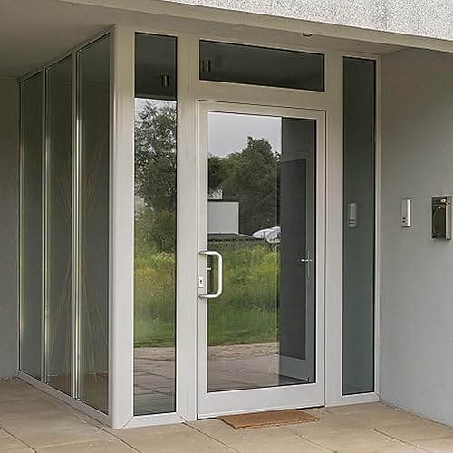 Miniatura 4 de Vinilo adhesivo Filmgoo para puerta de vidrio, privacidad, espejado, tintado, se coloca por estática