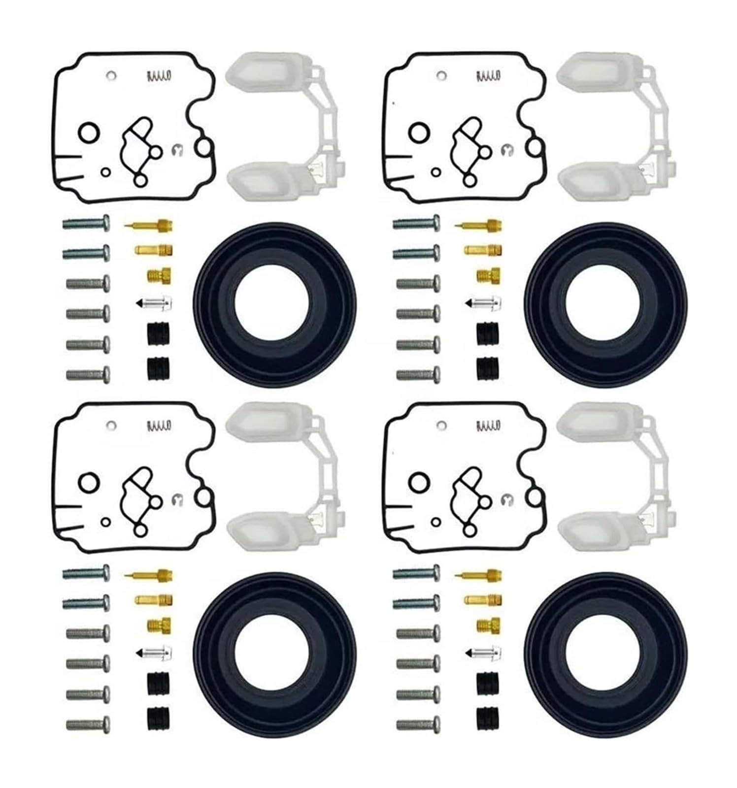 Per Yamaha FZR600R 1989-1999 Kit Di Riparazione Carburatore Per Moto Set Revisione Guarnizione E Membrana Kit Di Riparazione Carburatore Per Motociclette