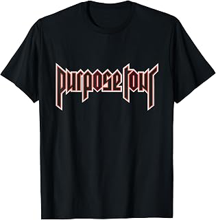 Official Purpose Tour Logo T-Shirt