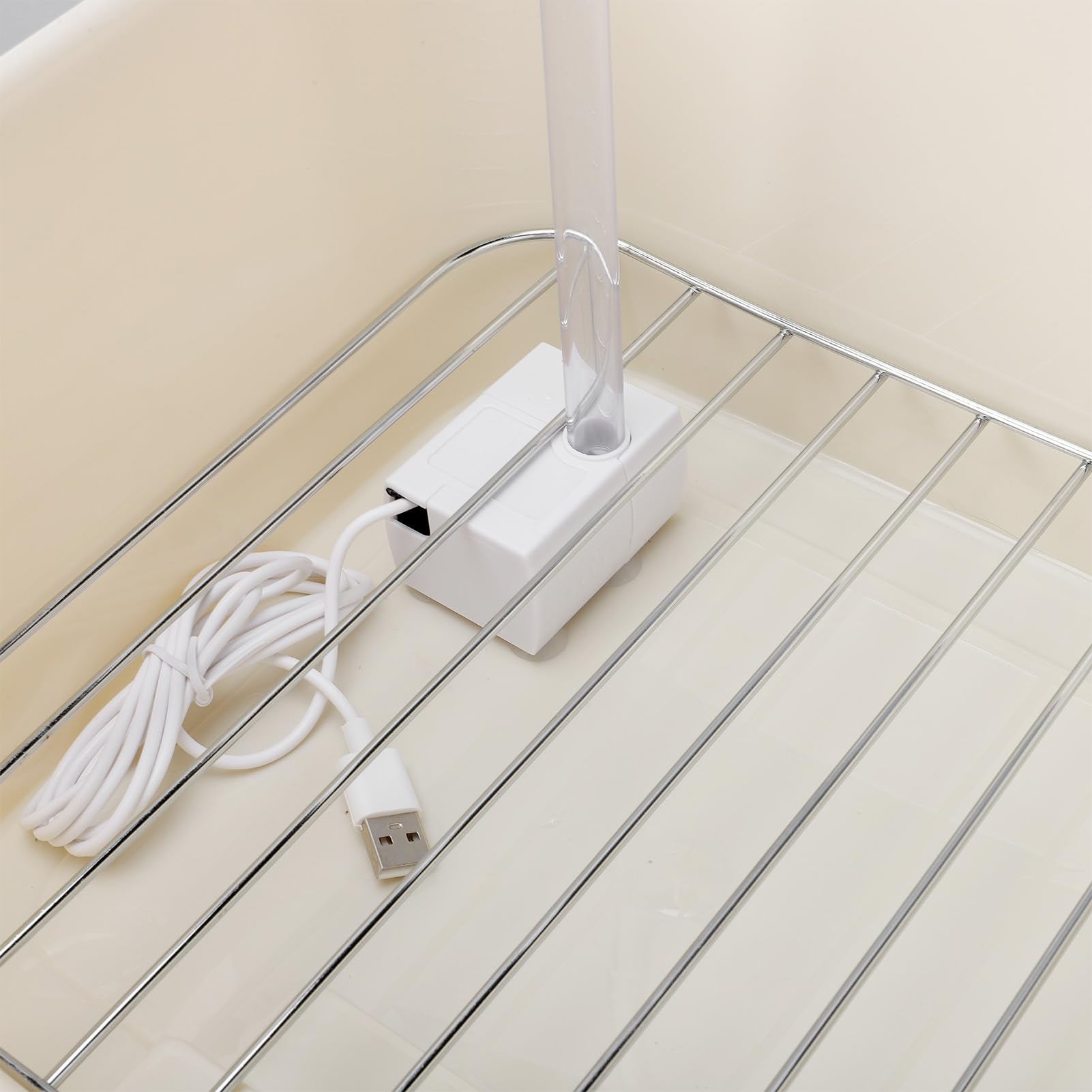 Rubinetto per vasca bagno per pappagalli Rubinetto per vasca bagno per parrocchetti elettrico compatto a circolazione automatica 'acqua per negozi di animali domestici
