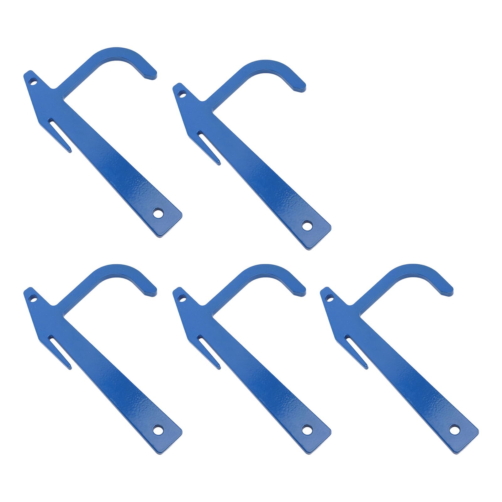 5 pezzi di tenditore per recinzioni metalliche, strumento per la tensione delle recinzioni a maglia, clip tenditrici in acciaio per il fissaggio della guida superiore in filo