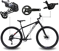 Bicicleta Aro 29 Absolute Nero 5 Shimano Deore 12V Freio Hidráulico Quadro Alumínio