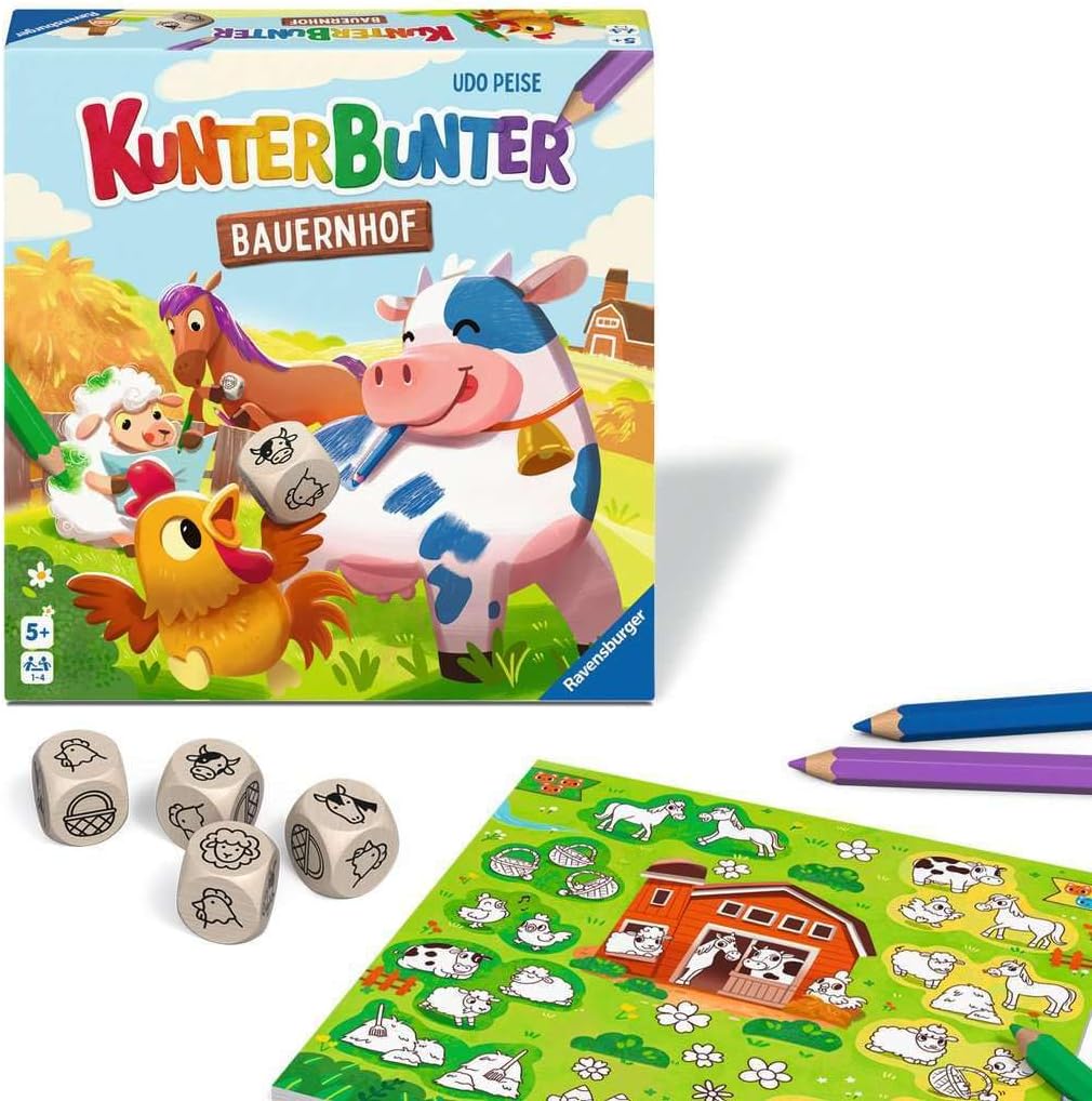Kunterbunter Bauernhof - Kinderspiel from 5 years