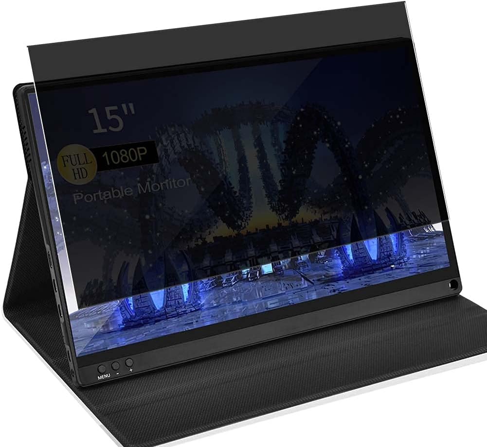 Privacy Screen Protector Film, compatible with AWLGAK portable display AWLGAK001 15.6" Anti Spy TPU Guard （ Not Tempered Glass Protectors ）
