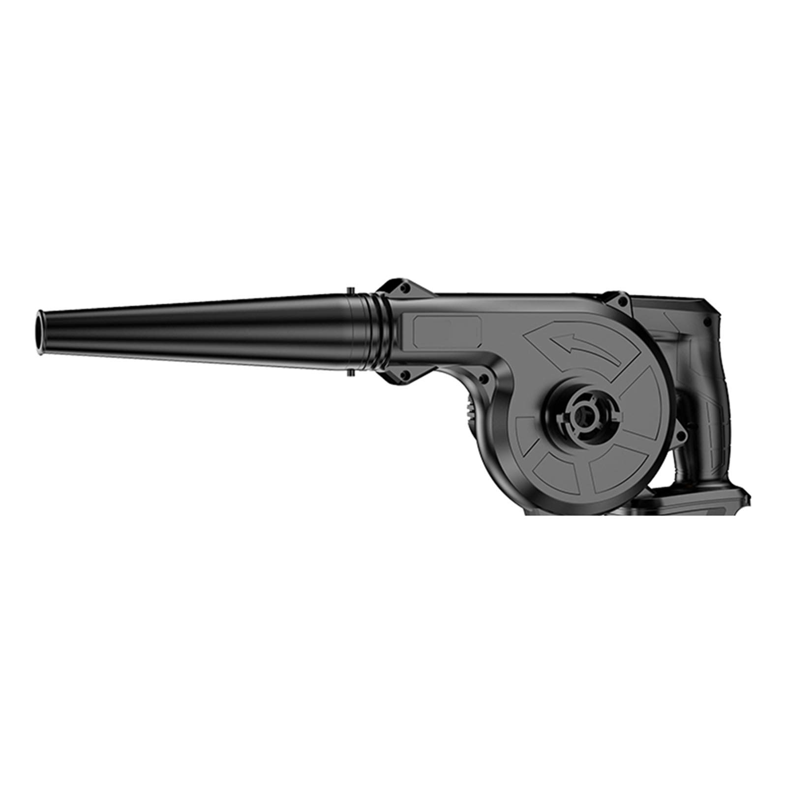 Soffiatore per foglie, soffiatore per foglie a batteria da 20 V con batteria e caricabatteria, leggero e portatile, per la pulizia del giardino, soffiatore per foglie leggero alimentato a batteria p