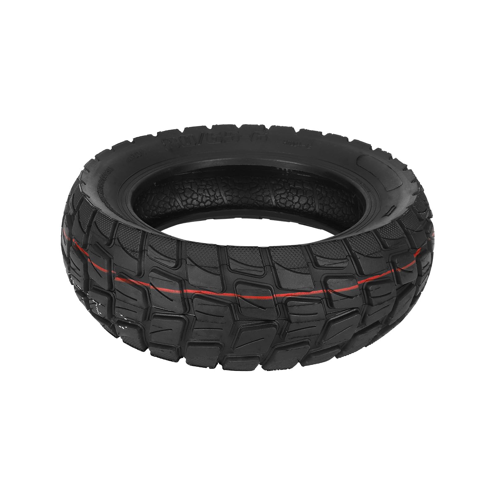 Pneu tout-terrain 80/65-6 pour Kukirin G2 Max, Kukirin G3 Pro, Kugoo M4/M4 Pro, Zero10X, Dualtron Trottinette électrique 10 x 3 255 x 80 Roues avant et arrière épaissies (1 pièce)