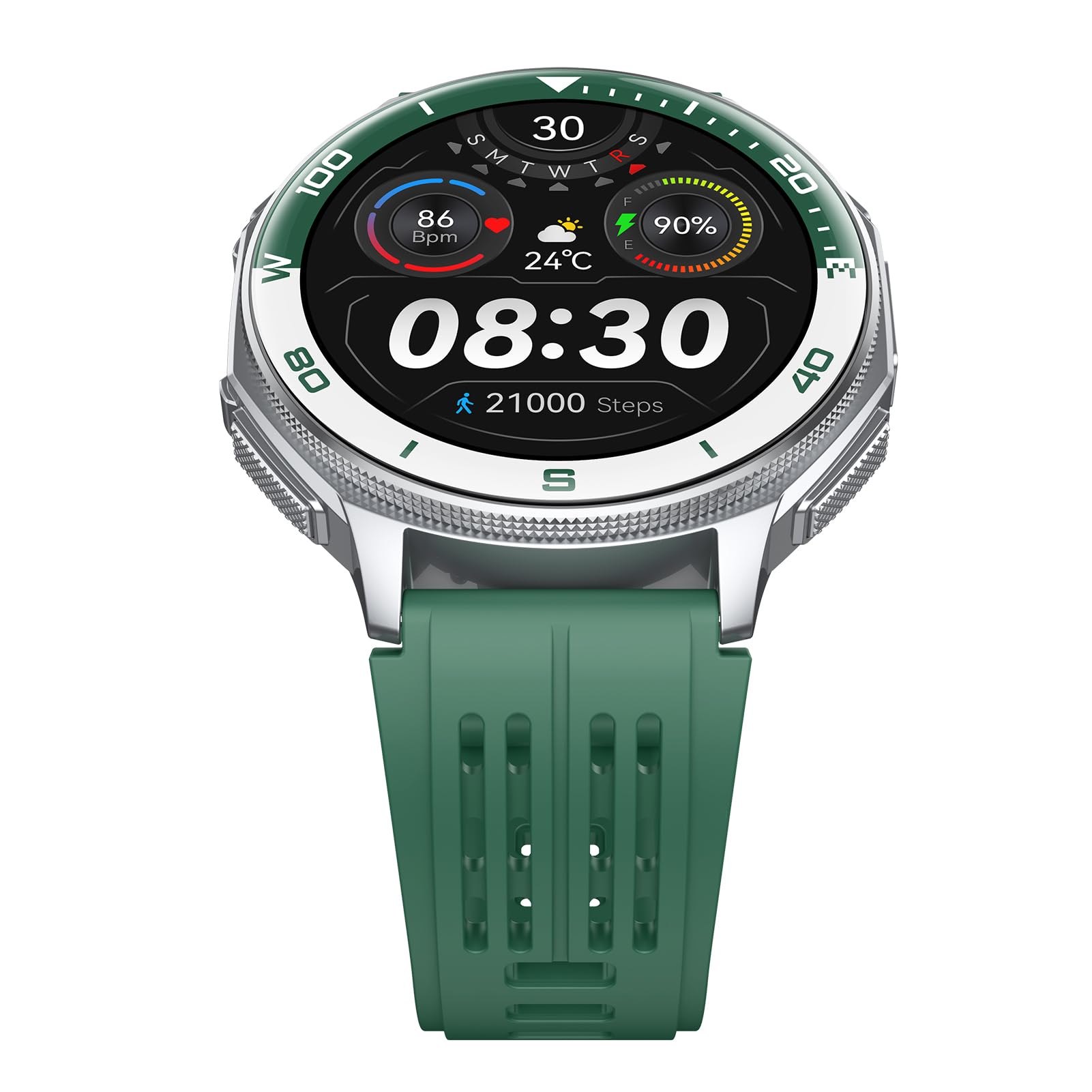 Eacam Montre Connectée de Course à Pied, Montre Intelligente de Course à